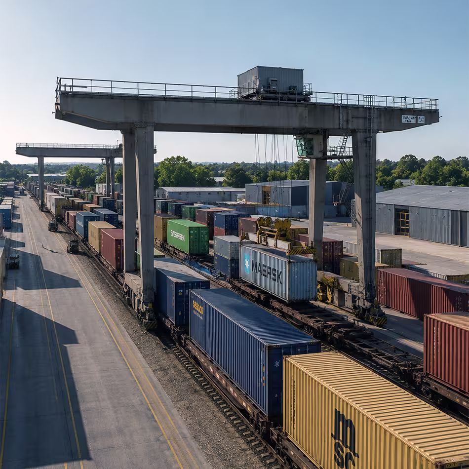 Lot 1: Rail Terminal & Container Storage